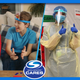 Spin Master’s Headbanz game (left) has been repurposed for the front lines (right).
